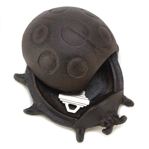 Ladybug Key Hider Garden Decor - Picture 1 of 1